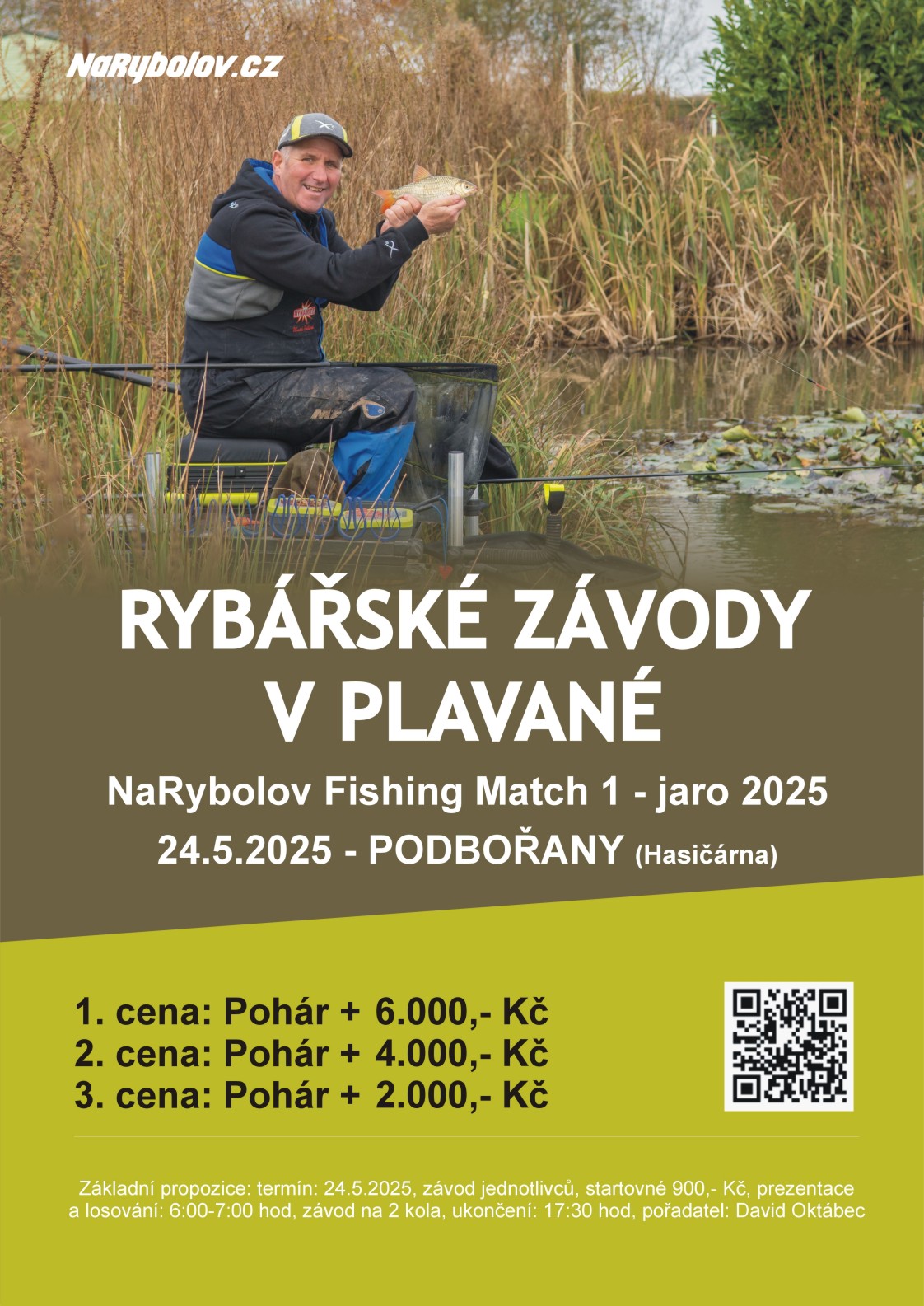 Rybářské závody v plavané – NaRybolov Fishing Match 2025